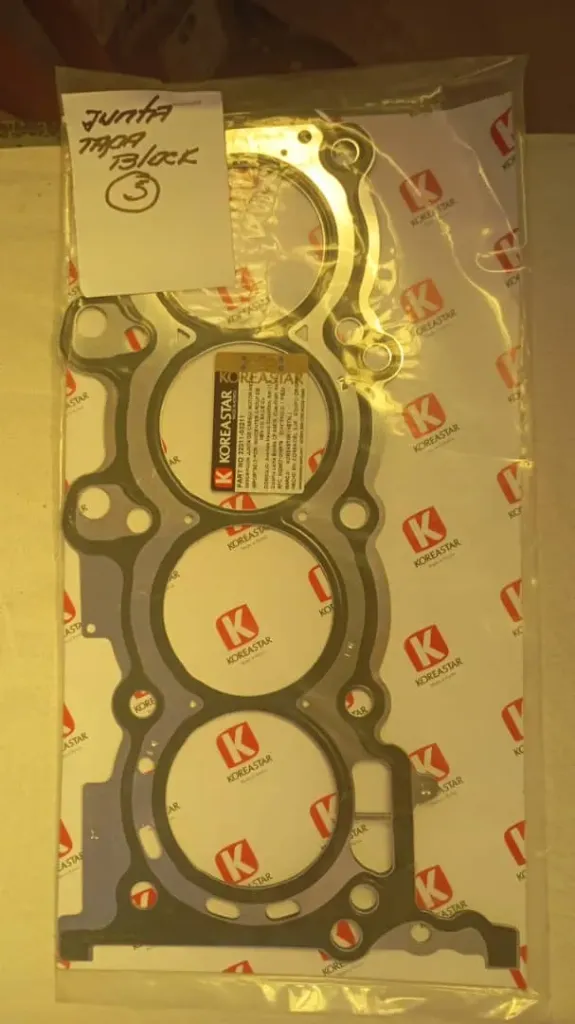 Junta de la tapa de block de metal