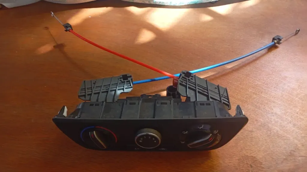 Botonera del aire acondicionado del 21