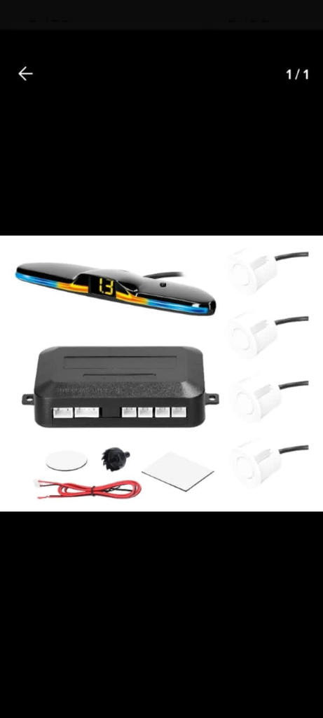 Sensores de proximidad trasera