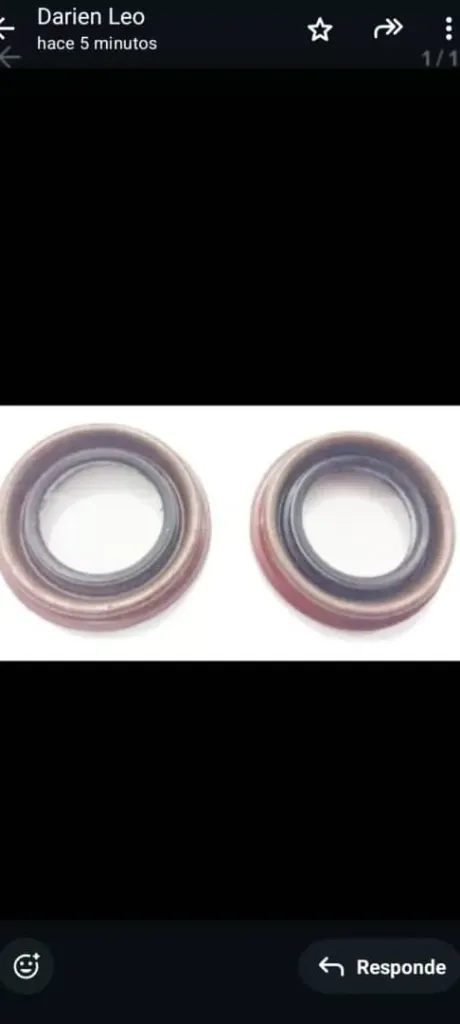 Pareja de sellos o reten de las puntas de las Homocinéticas en la caja de velocidades